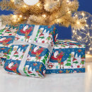 Search for snow scene wrapping paper Reindeer