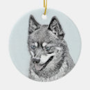 Search for alaskan husky christmas tree decorations Cute