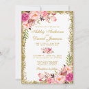 Search for pink glitter wedding invitations Vintage