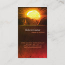Search for brain business cards Psychologist