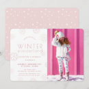 Search for frozen winter wonderland birthday invitations Girl