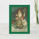 Search for victorian santa christmas cards Snow