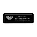 Search for white postage Heart
