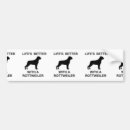 Search for rottie bumper stickers Pet