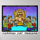 Search for cat dream posters Cartoon