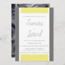 Search for black white yellow wedding invitations Floral