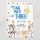 Search for 3rd birthday invitations Jungle
