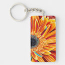 Search for colours rectangular key rings Flowers