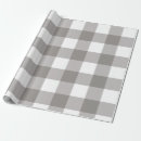 Search for grey buffalo check wrapping paper Birthday