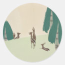 Search for deer painting stickers Vintage
