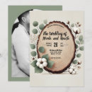 Search for cotton wedding invitations Botanical