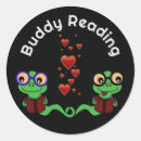 Search for bookworm reading stickers Books