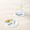 Search for sunflower coasters Greenery