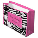 Search for zebra print gift bags Pink