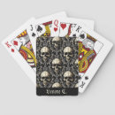 Search for skull playing cards Floral