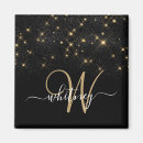 Search for decorated initials magnets Monogrammed