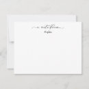 Search for black white note cards Calligraphy