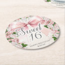 Search for bow coasters Watercolor