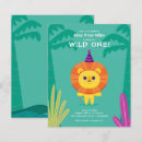 Search for lion kid invitations Jungle