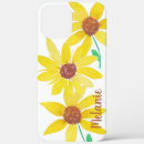 Search for sunflower watercolor iphone cases Yellow