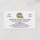 Search for camper business cards Camping