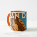 Search for vintage san diego mugs California