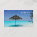 Search for getaway business cards Travel
