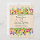 Search for whimsical sweet 16 invitations Watercolor