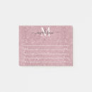 Search for rose gold glitter post it notes Stylish