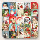 Search for vintage santa claus coasters Retro
