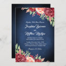 Search for blue and coral wedding invitations Floral