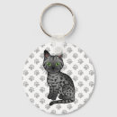 Search for smoke rounded key rings Cat