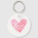 Search for self love key rings Typography