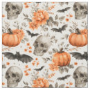 Search for halloween fabric White