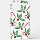 Search for holly leaves iphone cases Red berries