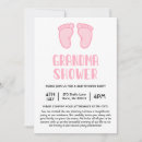 Search for grandma shower invitations First time grandma