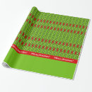 Search for merry christmas wrapping paper Red and green