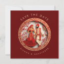 Search for hindu save the dates Red