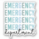 Search for medical team stickers Emergency department
