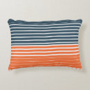Search for nautical orange cushions Stripes