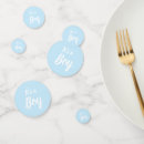 Search for boy baby shower confetti Script