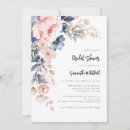 Search for elegant modern floral bridal shower invitations Botanical