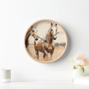 Search for mens clocks Horses