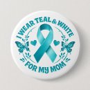 Search for cervical cancer round badges Teal