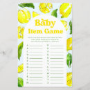 Search for lemon baby shower games Little cutie