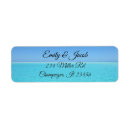 Search for blue wave return address labels Turquoise