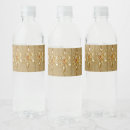 Search for black gold water bottle labels Baby shower