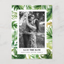 Search for palm leaves save the dates Hawaiian