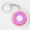 Search for doughnut key rings Pastry