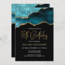 Search for teal 18th birthday invitations eighteen